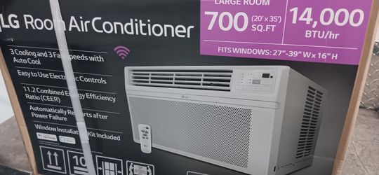 LG AIR CONDITIONER 14,000BTU $375