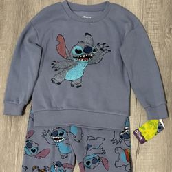 New Disney 2 piece Lilo & Stitch Pant Set