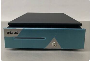 Micros/APG 40018-233-PT Black Cash Drawer w/ Keys