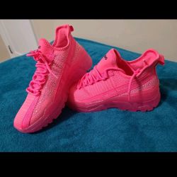 Hot Pink Sneakers