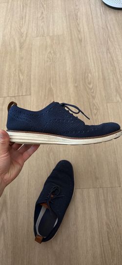 Cole Haan blue fabric shoes (size 9)