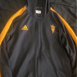 Arizona State Large Black And Gold Hoodie 