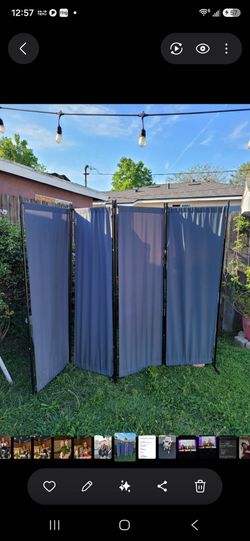 4 panel room divider.
