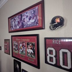 Joe Montana, Jerry Rice & Steve Young 