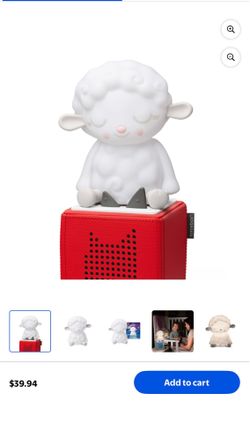 tonies Sleepy Friends: Sleepy Sheep Night Light, Age Group 3+