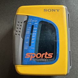 Sony Sports Walkman AM/FM Radio Cassette Player - WM-FS191