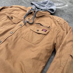 TAN WRANGLER WORKWEAR JACKET
