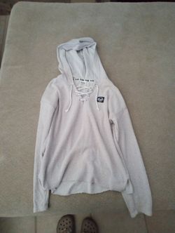 Victoria's Secret PINK Lace-Up Hoodie
