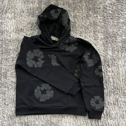 Black Denim Tears Monochrome Hoodie Large 