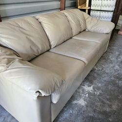 Leather couch