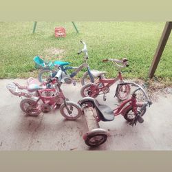 5 Used Girls Bikes $50.(Negotiable)