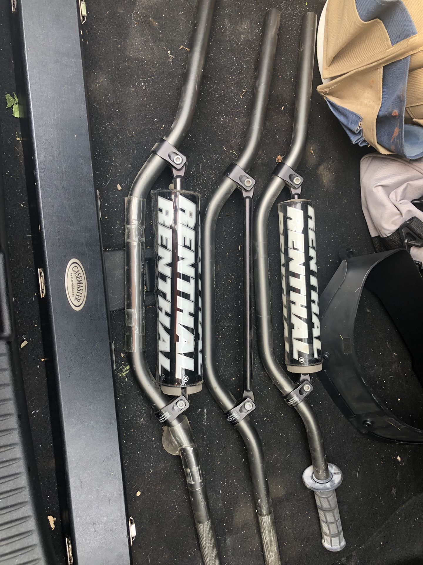 Renthal dirt bike handle bars