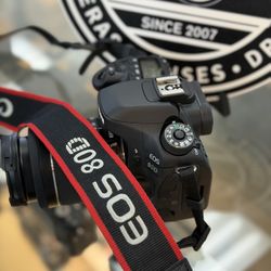 Canon Eos 80D Camera Is Its 18-55mm Lens 