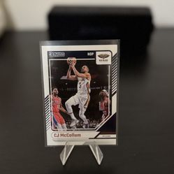 2024-25 Panini Donruss CJ McCOLLUM Card Number 102