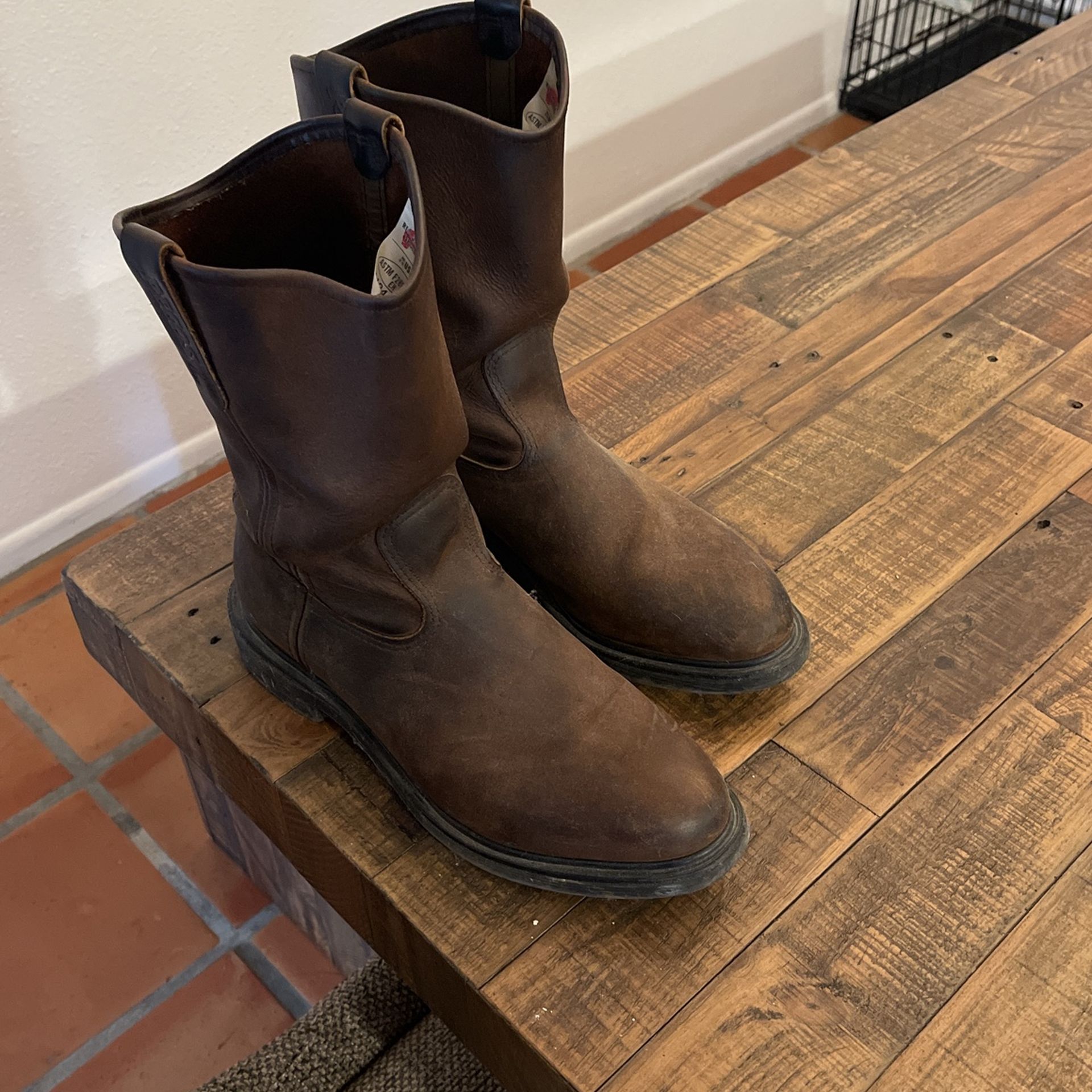Redwing Boots Made In USA Size 10.5