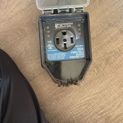 Tv 50 AMP Surge Protector With 30-50amp Connector
