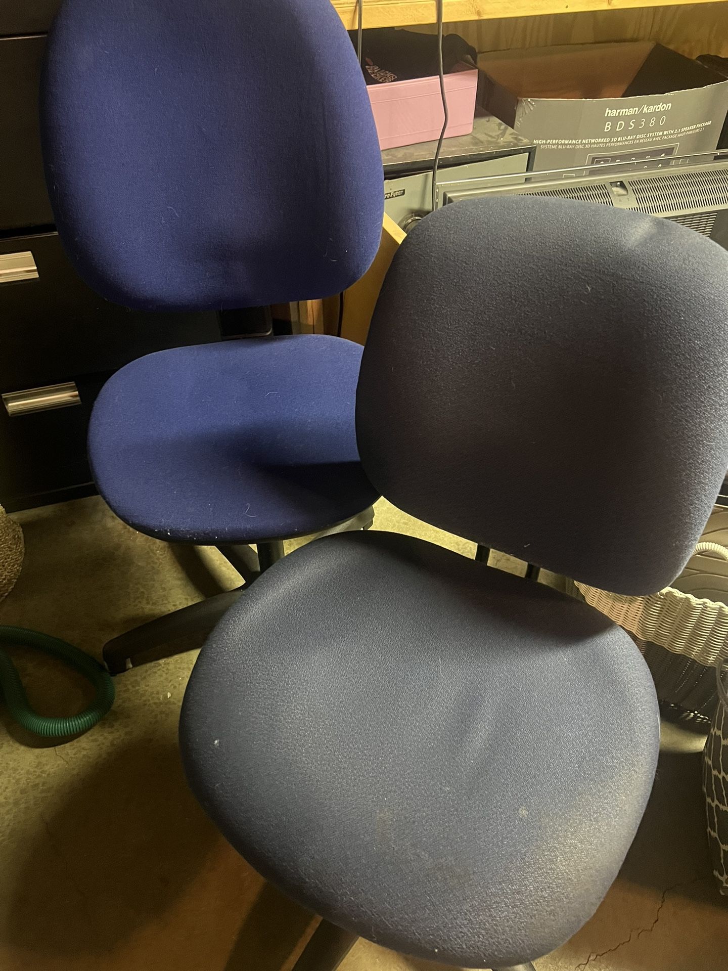 2 Used Office Chairs 