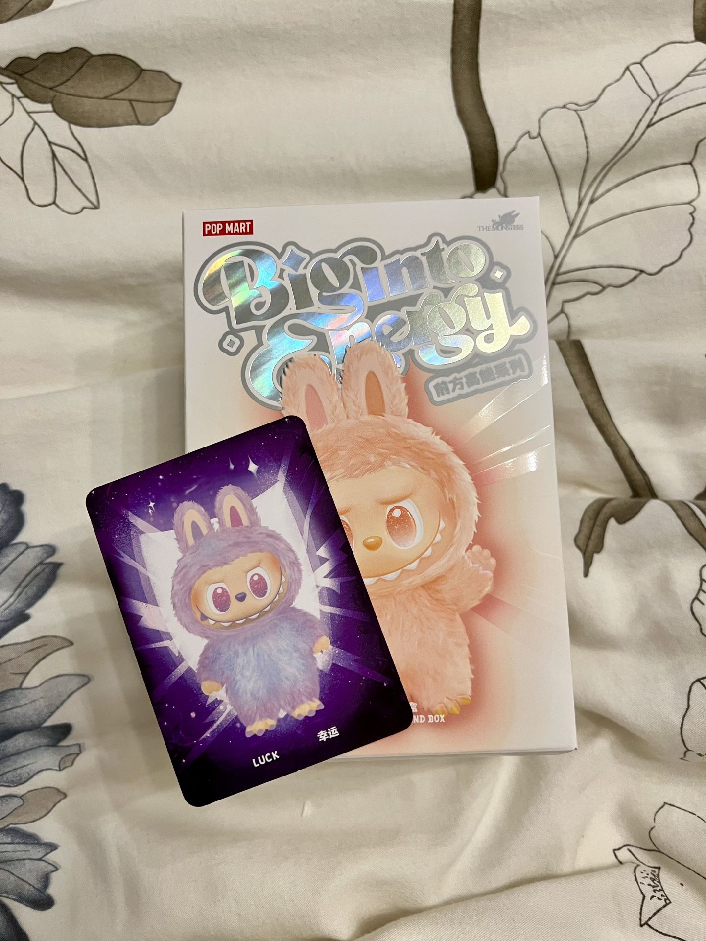 Popmart Labubu Big Into Energy Luck