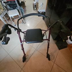 Walker with Seat