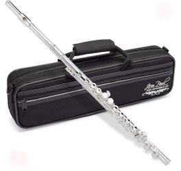 Jean Paul FL-430 Intermediate Concert Open-Hole Flute - Silver-Plated