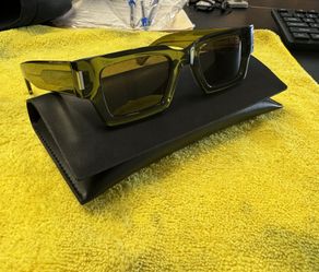 Green YSL Glasses