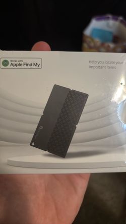 Tracker card used by “apple Find my