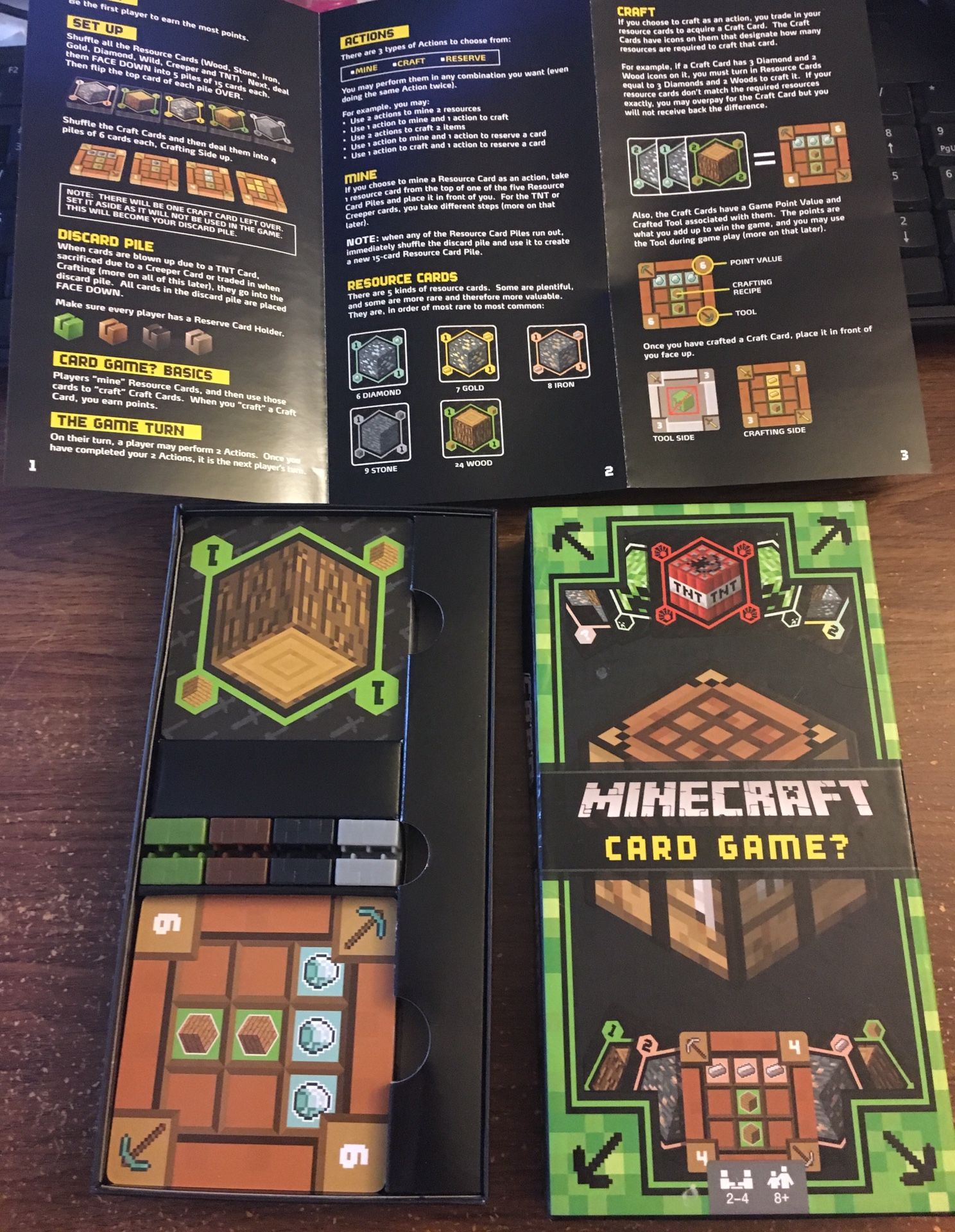 Minecraft Card Game