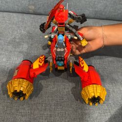 LEGO Ninjago Kai Fire Mech Jet Vehicle with Minifigure