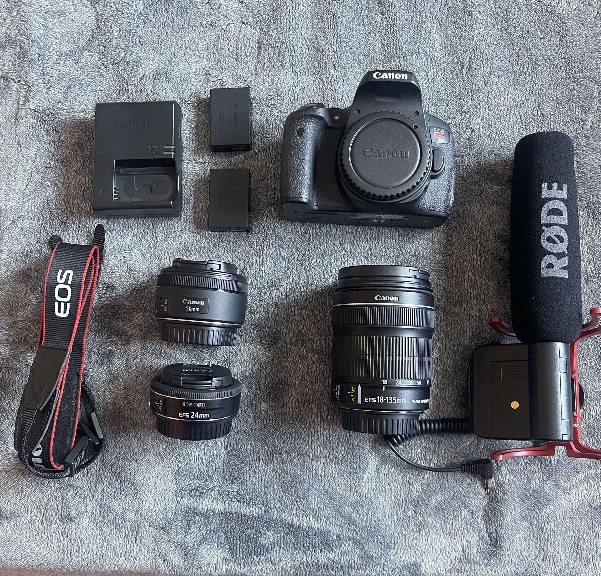 Canon Rebel T6i Bundle