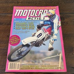 Motocross action magazine, February 1991 issue