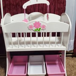 Toy Baby Crib