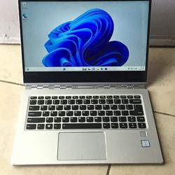 13” Lenovo Yoga 2-1 convertible i7 Processor 7th Gen 512gb SSD 8gb Ram Touchscreen come with Charger Good Condition 