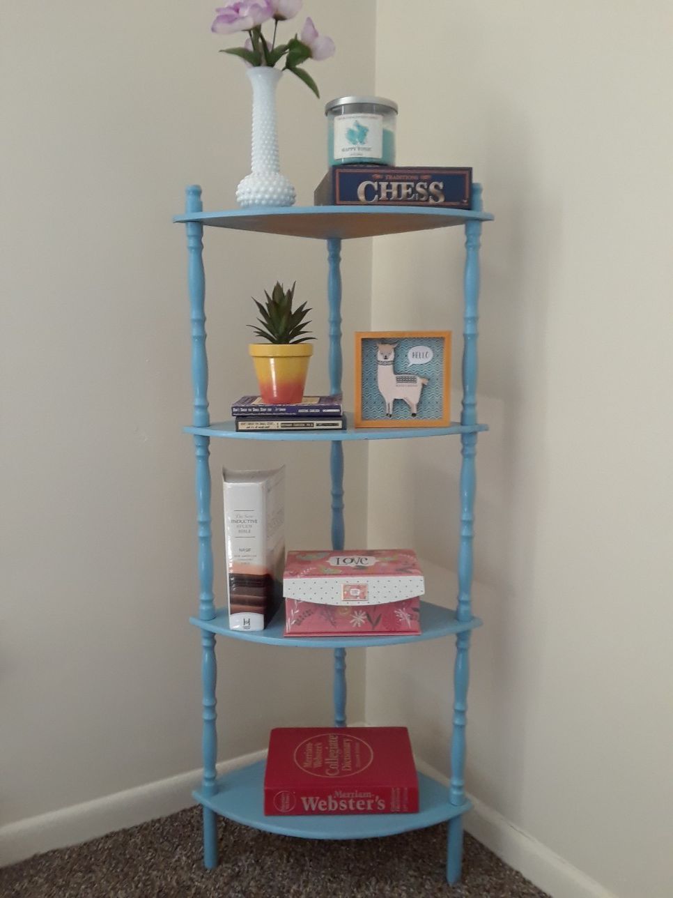 4 tier book shelf