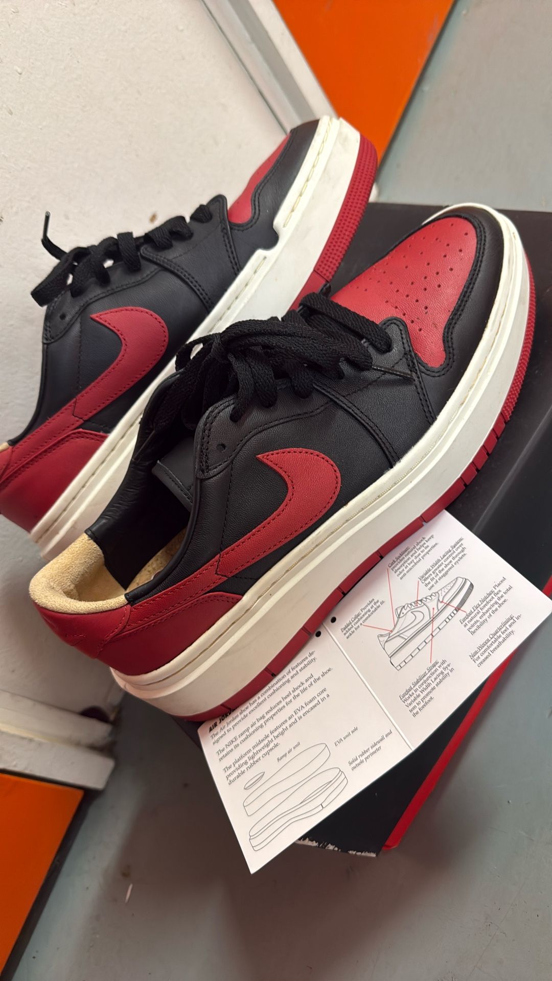 Air Jordan One Elevate Low Wm Sz. 12 Men’s Sz. 10.5