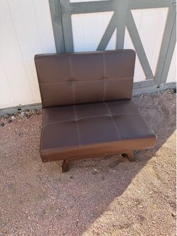 Brown Leather Chair that Reclines