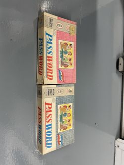 Password Game By Milton Bradley Company
