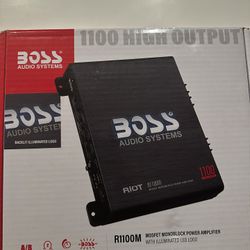 Boss 1100 Watt Amp And Wiring