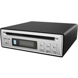 High-Fidelity CD Player with Bluetooth 5.3 | Supports WAV Ripping from Original CD Tracks | USB Playback | 3.5mm Stereo & Optical Output (Silvery)(Rem