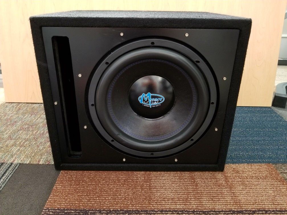 Menace Audio 12 inch subwoofer 1300 watts