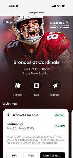 Broncos at Cardinals