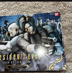 New Resident Evil Alliance Deck Building Game - Bandai 2011 - Complete250+ Cards $40