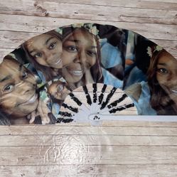 Large Photo Popping  Fan