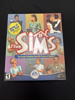 The Sims EA Big Box Original PC Game — 2000 Game Of The Year - New Sealed