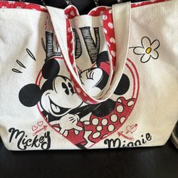 Retro Mickey Tote Bag