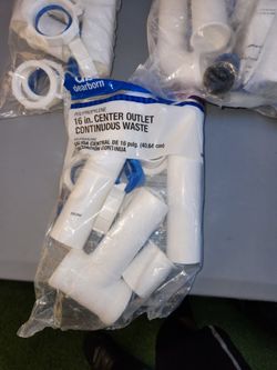 Sink Water drain pipes