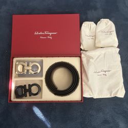 Men's Farragamo Reversible Belt