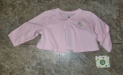 Little me baby girl cardigan new