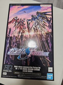 Gundam Seed Special Edition Clear Color Gunpla Hg