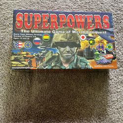 SUPERPOWERS The Ultimate Game of World Conquest