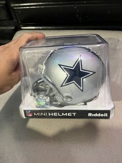 Barry Switzer signed helmet